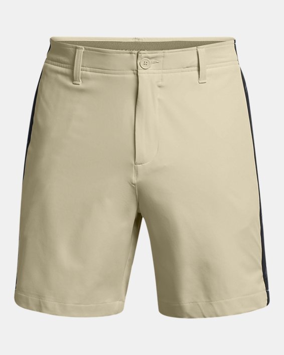 Men's UA Drive Deuces Shorts in Brown image number 5